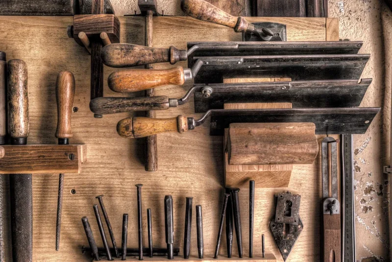 Outillage du travail du bois