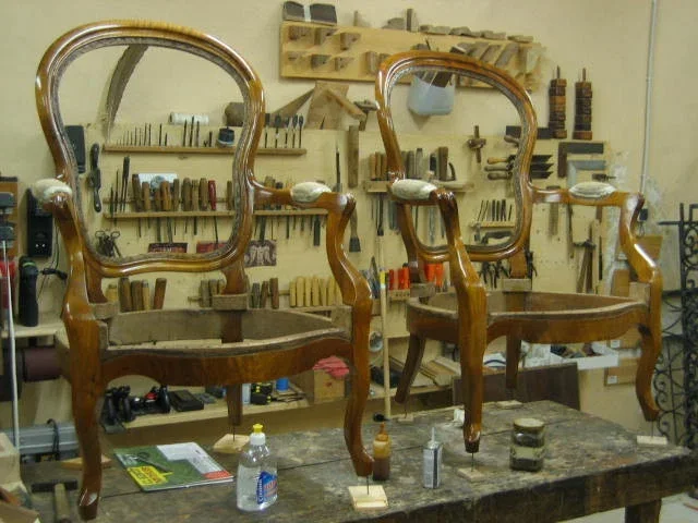 Mobilier et menuiserie restaurés